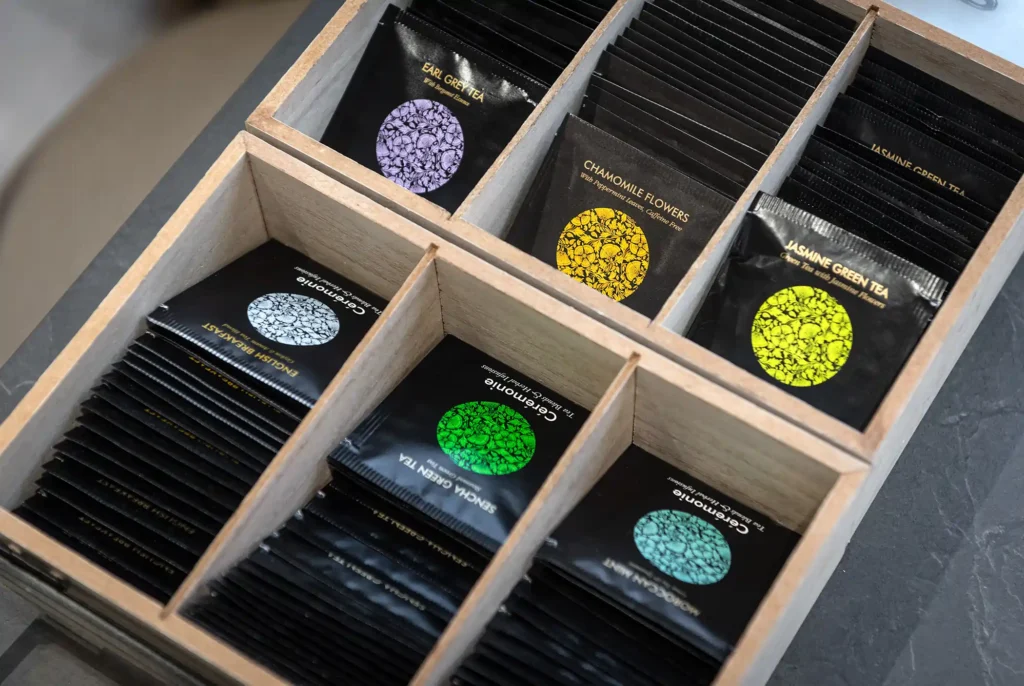 Variety of Tea Selections